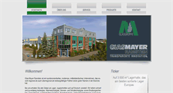 Desktop Screenshot of glasmayer.biz